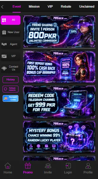 786ace Events